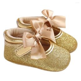 First Walkers Baby Gold Princess Shoes Comfortable Soft Infant Kids Girl Sole Crib Toddler Born Sandals Drop Delivery Maternity Ot5Yt