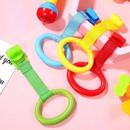 Stroller Parts 2/4pcs Pull Ring For Playpen Baby Crib Hooks General Use Toys Pendants Bed Rings Hanging Help Stand