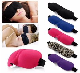 New 3D Eye Mask Shade Cover Rest Sleep Eyepatch Blindfold Shield Travel Sleeping Help Eyeshade1139960