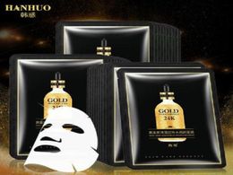 Face masks facial skin care maschera 24K Gold Essence Waterreplenishing Bright Foil Moisturising mask3809856