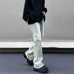 Men's Jeans Men Y2k Vintage Streetwear Casual Fashion Street Spliced Trousers Straight Leg Loose Original Designer Denim Pants 20244