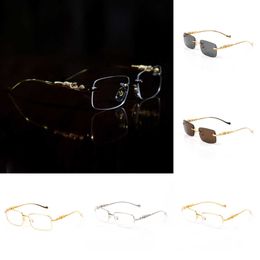Metal Frameless Full Rim Semi Rimless rectangular shape for men woman eyewear accessories luxury designer sunglasses Eyeglasses frames