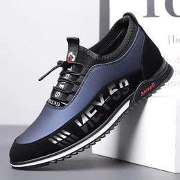 Soft Men Casual Shoes Quality Casual Sneaker Male Comfortable Leather Mens Running Shoes Mens Driving Shoes Zapatillas De Hombre 240125