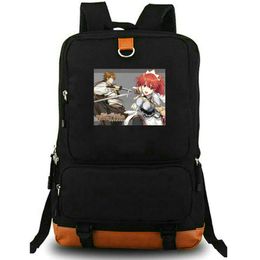 The Sacred Blacksmith backpack Cecily Cambell daypack school bag Cartoon Print rucksack Leisure schoolbag Laptop day pack