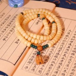 Strand Original Hand Style With Buddha Small Pendant Design Multi-Circle Rosary Bracelet