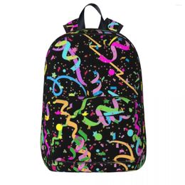 Backpack Nostalgic Arcade Carpet Pattern Backpacks Student Book Bag Shoulder Laptop Rucksack Travel Children School