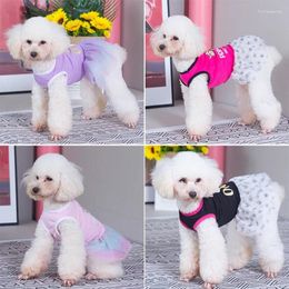 Dog Apparel Pet Skirt Dress Funny Halloween Cat Dresses Small Clothing Cosplay Costume Christmas Up Puppy