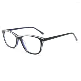 Sunglasses Frames LUCIDIE 2024 Fashio Anti Blue Ray Computer Glassesn Eyeglasses Square Glasses Men Women Optical Prescription Spectacles
