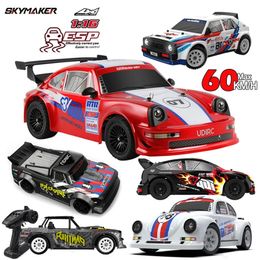 RC Racing Car 1/16 UD1604 UD1603 Ud1607 UD1608 RC Car High Speed 2.4G Brushless 4WD Drift Remote Control Drift Car toys For Boys 240127