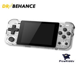 POWKIDDY Q90 3inch IPS screen Handheld dual open system game console 16 simulators retro PS1 kids gift 3D games7932018