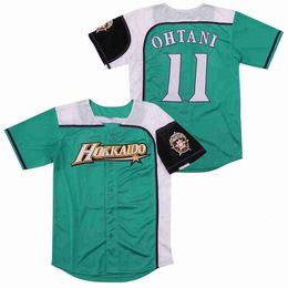 Baseball Jersey Japan Hokkaido 16 OHTANI jerseys Sewing Embroidery High Quality Sports Outdoor Green White World 240122