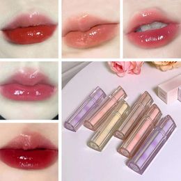 Lip Gloss Fashion Iced Tea Mirror Glaze Watery Waterproof Lasting Jelly Liquid Lipstick Professional Lips Beauty Cosmetic
