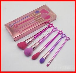 2019 Makeup brushes 5 pcs star brushs set holder blusher brushs Eye shadow brush makeup brush tools Powder Contour brushes 8942936