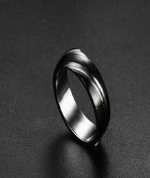 Titanium Steel Rings For Men fashion Male Wedding Ring Jewellery Gift Unique Striped Designed alliance Accessories whole88669659144422