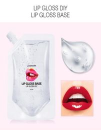 Langmanni DIY Lipgloss Base 20ML 50Ml 100ML Lipgloss Material Gel Moisturizer Handmade Makeup Lip Glaze Base5282304