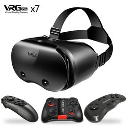 Original VRGPRO X7 3D VR Standard Edition Game Virtual Reality Light Glasses Helmets Optional Controller 240126