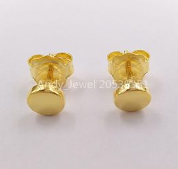 Alecia Earrings Stud In Gold Ref Bear Jewellery 925 Sterling Fits European Jewellery Style Gift Andy Jewel 9122130004084406