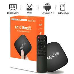 Android Tv Box 1GB 8GB Mini Mx10 Smart Tvbox 2 4g Wifi RK3228 Quad Core Set Top 4K TV BOX Dual Band WIFI 240130