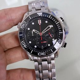 U1 Top-grade AAA Luxury Classic Watch Quartz Chronograph Quality Watches Men Stainless Steel Strap Wristwatch