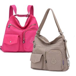 High Quality Womens Shoulder bag Waterproof Female Messenger Bag Ladies Travel Handbag Nylon CrossBody Bag Multi-function use 240130