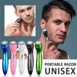 Mini Electric Shaver Automatic Men's Razor Trimmer Portable Beard Knife Safety Heads Shaving Machine Hair For Man 240124