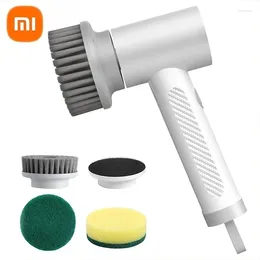 Smart Home Control Xiaomi Wireless Electric Cleaning Brush Housework Kitchen Dishwashing Bathtub Tile Professional Labor Savin