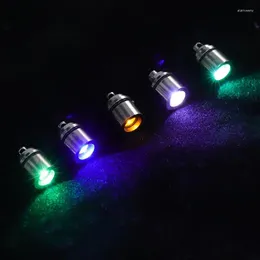 Flashlights Torches 9 Pcs Keychain Light LED Flashlight Mini Small Tiny Pendant Plastic Micro Purse