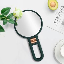 251015X Magnifying Makeup Mirror Double Sided Makeup Vanity Mirror Handheld Mirrors Hand Mirror Compact Mirror Cosmetic Tools 240131