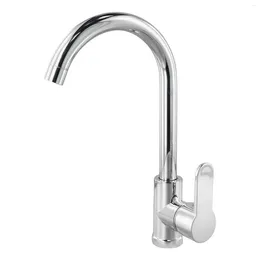 Kitchen Faucets 1pc Thickened Plastic Steel Faucet Single Handle Basin Sink Replacement Cold Mixer Tap Bathroom Supplies