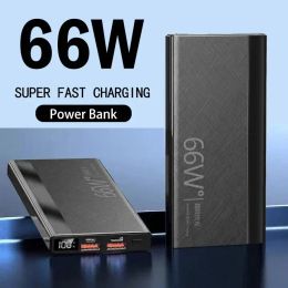 200000mAh Power Bank 66W Fast Charging Digital Display Rechargeable Battery Portable Suitable For IPhone Huawei Xiaomi Samsung 2cd 01f