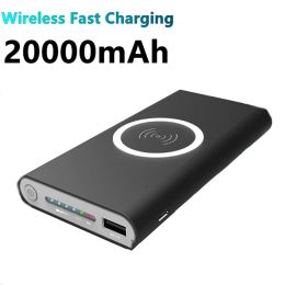 New 20000mAh Wireless Power Bank Ultra-large capacity Two-way Super Fast Charging For IPhone Type-c External Battery Powerbank