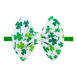 Hair Accessories Classical 2024 St Patrick Festival Baby Nylon Headband Fashion Bands For Girl Headwear DIY High-quality