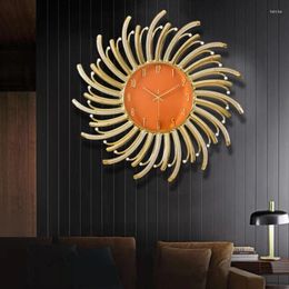 Wall Clocks Luxury Clock Home Decor Large Crystal Modern Design Living Room Decoration Diamond Digital Watch Reloj De Pared