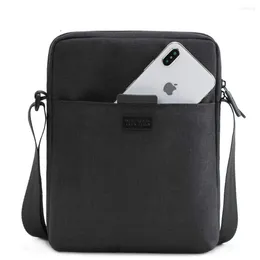 Waist Bags Business Shoulder Bag For Men Work Canvas Husband Crossbody Sling Waterproof Man 7.9' Ipad