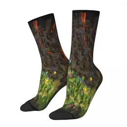 Men's Socks Map Merch Dota Game Male Mens Women Winter Stockings Printed