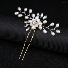 Hair Clips Bridal Wedding Combs Imitated Pearl Accessories For Women Ornaments Fashion Jewellery Hairstyle Design Tool