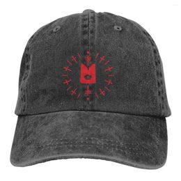 Ball Caps Eye Crown Baseball Peaked Cap Cult Of The Lamb Goat Game Sun Shade Hats For Men Women