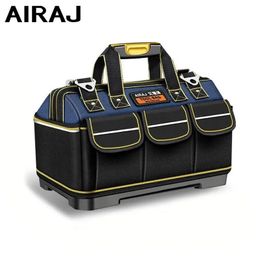 AIRAJ Multifunctional Tool Bag Large Capacity Oxford Canvas Waterproof WearResistant Repair Storage Electrician 240123