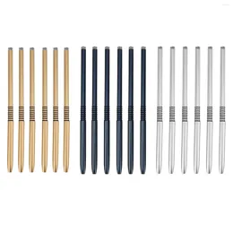 Nail Gel Metal Tube Liner Brushes Set Ultra Thin Multifunctional Dotting Drawing Striping Painting Brush For Salon Home