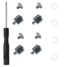 Bowls 1Set M.2 SSD Screw Kit NGFF NVME Standoff Mounting NGFF/NVMe Set Stand Off Hex Nut For A-SUS