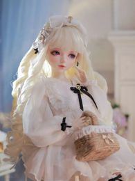 1ake Up 60cm bjd doll arrival gifts for girl Doll With Clothes early morning Nemme Gift children Beauty Toy 240123