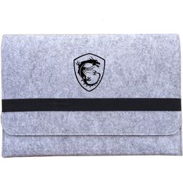 Portable Felt Bag for MSI GP76 GT76 GL76 GL65 GS66 GE66 GP66 GF66 GF76 GE76 GE70 MS1756 Z16 Laptop Liner Sleeve Dustproof Bag 240119