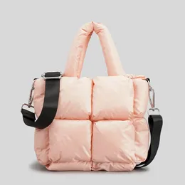 Waist Bags 2024 Small Size Stuffed Handbag Fashion Cotton Shoulder Bag Luxury Down Jacket Crossbody