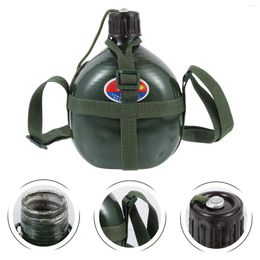 Water Bottles High Capacity Outdoor Sports Bottle Travel Camping Accessories Canteen With Strap Nylon Convenient