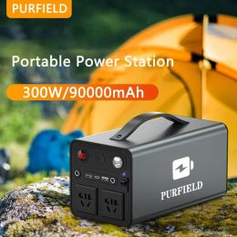 Portable Power 90000mAh 300W Station Generator Battery AC DC output Outdoor Charger Emergency Power Supply Power Bank