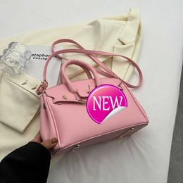 AABkin BKing Designer Totes Bag Lychee Pattern Lock Buckle Large Single Shoulder Diagonal Cross Women's Bag Bags ES20