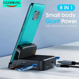 Portabl Type C HUB Docking Station For Samsung S20 S10 Dex Pad USB To HDMI-compatible Dock Power Adapter Huawei