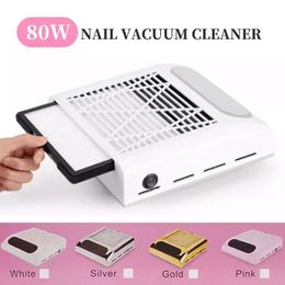 Nail Dust Collector Fan Vacuum Cleaner Manicure Machine Tools With Philtre Strong Power Nail Art Tool Nail Vacuum Cleaner 240123