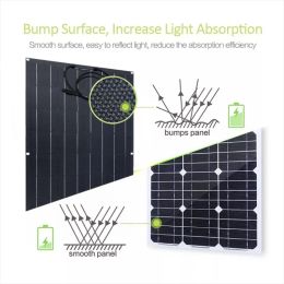 High 1500W/3000W Panel Efficiency Portable Power Bank Flexible Charging Outdoor Solar Cells for Home/camping