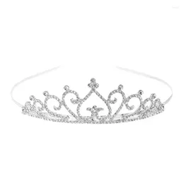 Hair Clips For Rhinestone Bridal Wedding Princess Crystal Tiara Prom Crown Veil Headba DropShip